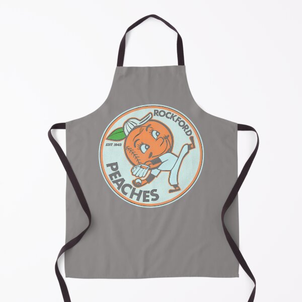 Item preview, DEFUNCT-ROCKFORD-PEACHES-BASEBALL-TEAM-T-SHIRT designed and sold by steinkampson.