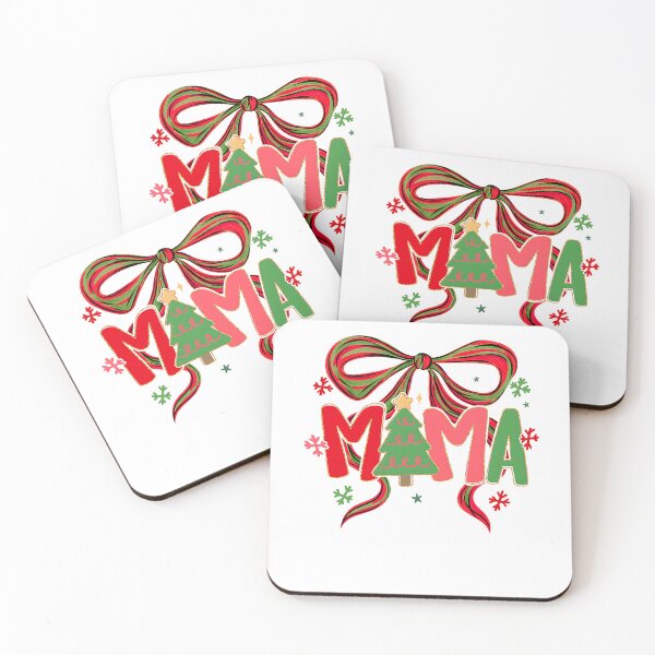 Item preview, Coquette Christmas Mama Brushstroke  designed and sold by BornBorn.