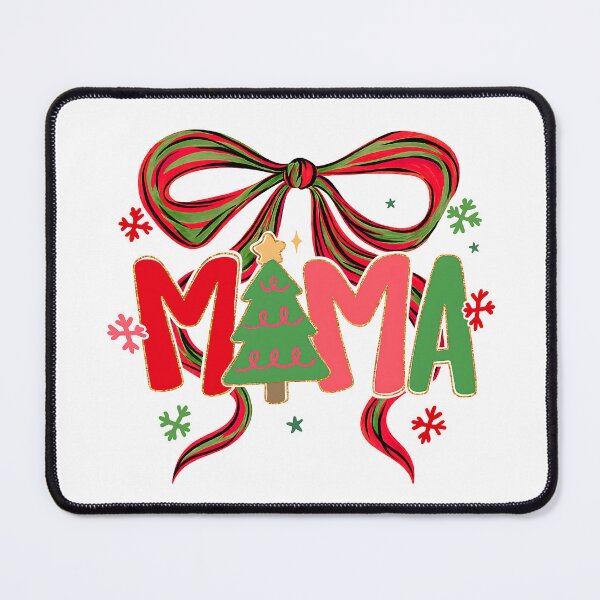Item preview, Coquette Christmas Mama Brushstroke  designed and sold by BornBorn.