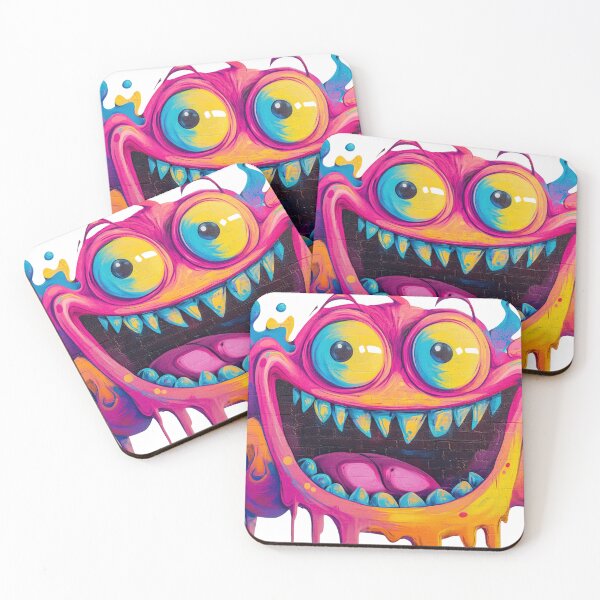 Item preview, A cute and cheerful devil is smiling on the wall of your house. designed and sold by Ball-Naphat.