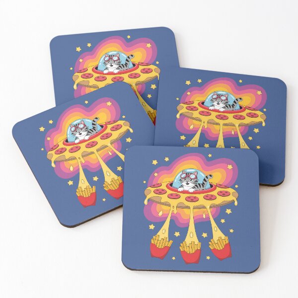 Item preview, Pizza UFO Cat designed and sold by SignumShop.