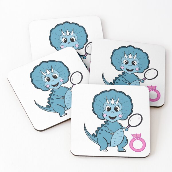 Item preview, Dinosaur Science Cartoon Check Diamonds designed and sold by LifeTU.