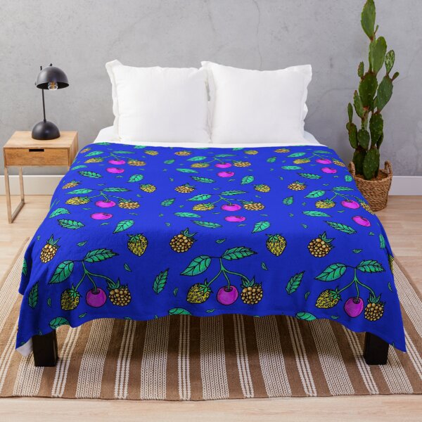 Item preview, Berry Sisters en azul designed and sold by Sonia Osiecka Ramsurn.