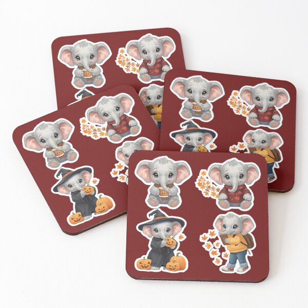 Item preview, Little Elephant's Halloween Activities designed and sold by BonnieGlam13.