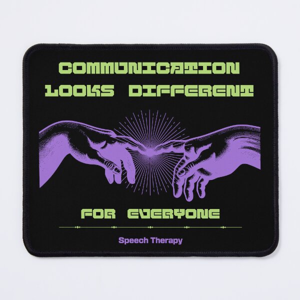 Item preview, Communication Looks Different Speech Therapy designed and sold by KunoKR.