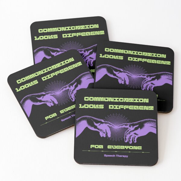 Item preview, Communication Looks Different Speech Therapy designed and sold by KunoKR.