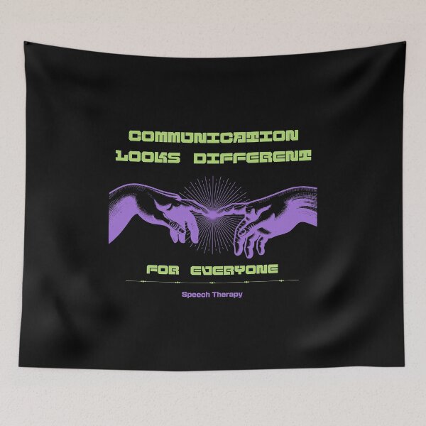Item preview, Communication Looks Different Speech Therapy designed and sold by KunoKR.