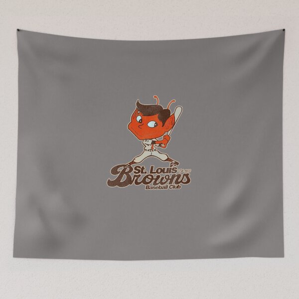 Item preview, DEFUNCT-ST-LOUIS-BROWNS-BASEBALL-TEAM-T-SHIRT designed and sold by adriennebas.