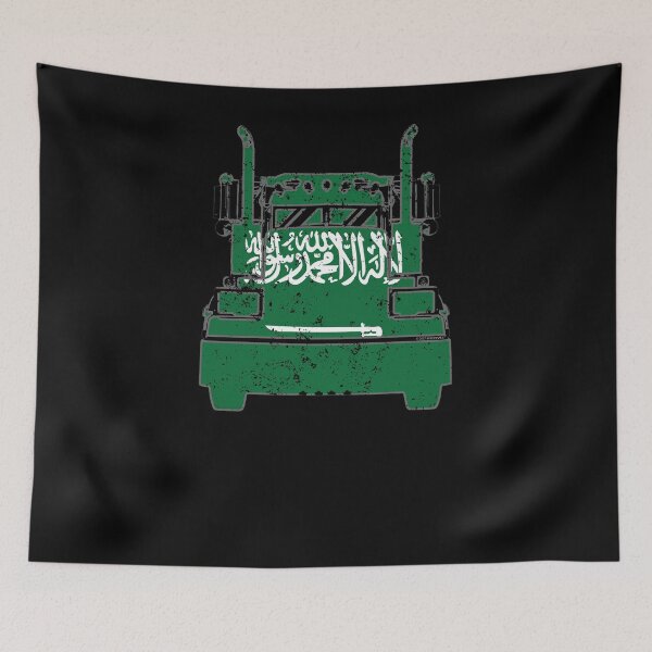 Item preview, Saudi Arabian Trucker Shirt Saudi Arabia Flag Trucker Shirt designed and sold by shoppzee.