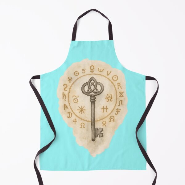 Item preview, Vatican Secret Key – Mystical Watercolor Illustration designed and sold by AMAOZ.