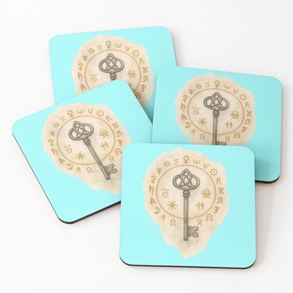 Item preview, Vatican Secret Key – Mystical Watercolor Illustration designed and sold by AMAOZ.