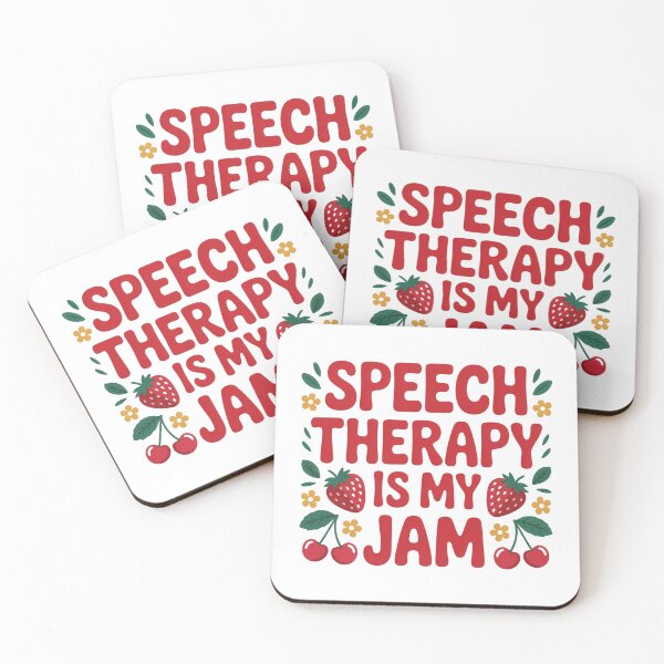 Item preview, Speech Therapy is My Jam SLP Speech Language Pathology designed and sold by BLZART.