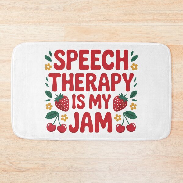 Item preview, Speech Therapy is My Jam SLP Speech Language Pathology designed and sold by BLZART.