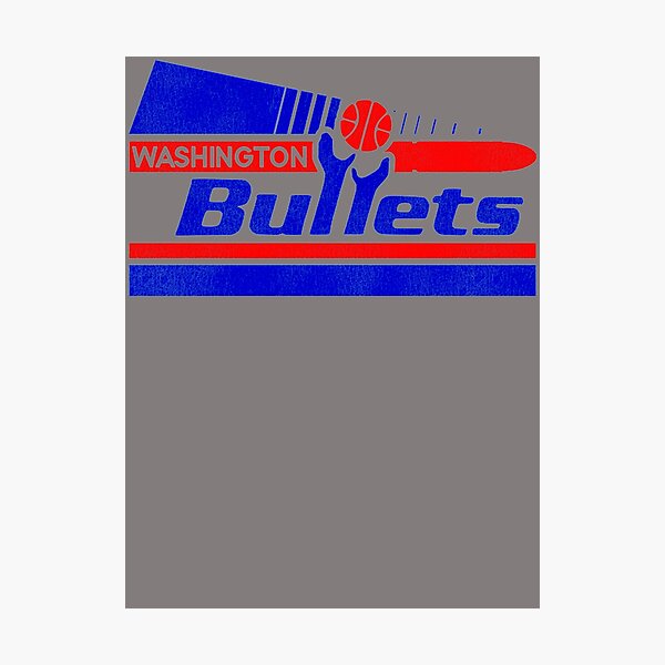 Item preview, DEFUNCT-WASHINGTON-BULLETS-PENNANT-80S-PENNANT-T-SHIRT designed and sold by adriennebas.