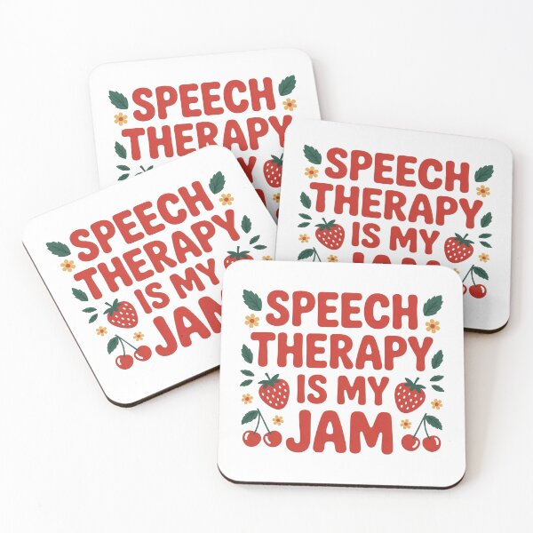 Item preview, Speech Therapy is My Jam SLP Speech Language Pathology designed and sold by BLZART.