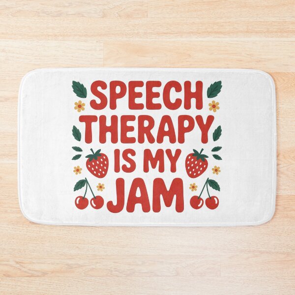 Item preview, Speech Therapy is My Jam SLP Speech Language Pathology designed and sold by BLZART.