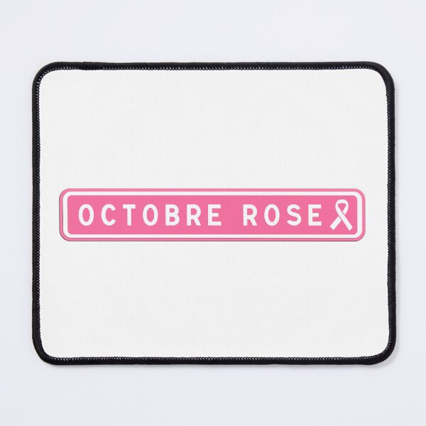 Item preview, Pink October Sign – Breast Cancer Awareness Signage designed and sold by Panneaux et signalisations - NPOITEVIN.