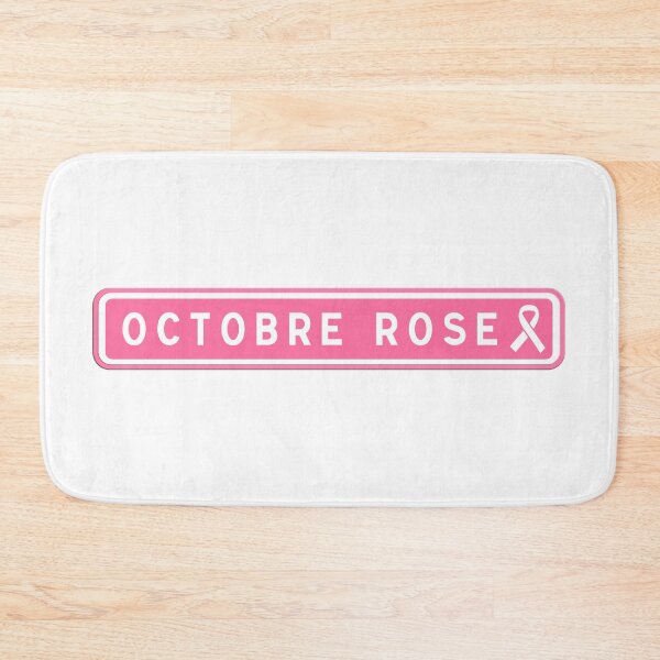 Item preview, Pink October Sign – Breast Cancer Awareness Signage designed and sold by Panneaux et signalisations - NPOITEVIN.