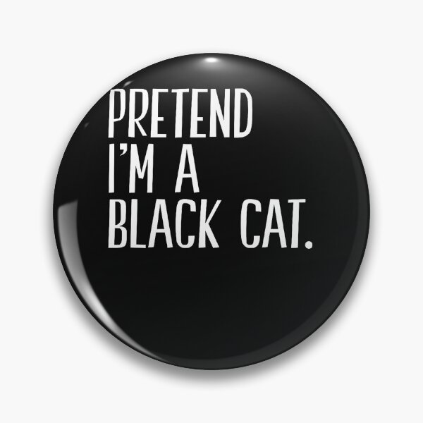 Artikelvorschau, Tu so, als wäre ich eine schwarze Katze. Lustige Halloween-Party entworfen und verkauft von titusfacund.
