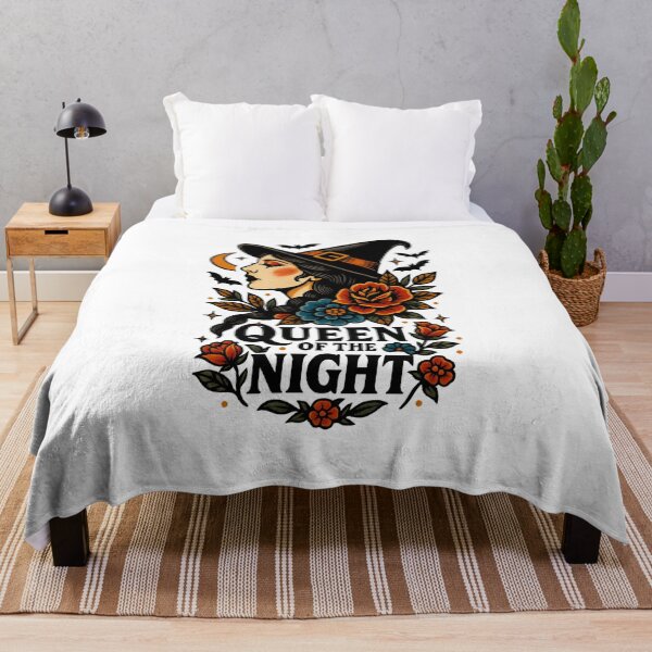 Item preview, Witch Queen of the Night – Neo Traditional Tattoo Style designed and sold by ALITOPRINCE.