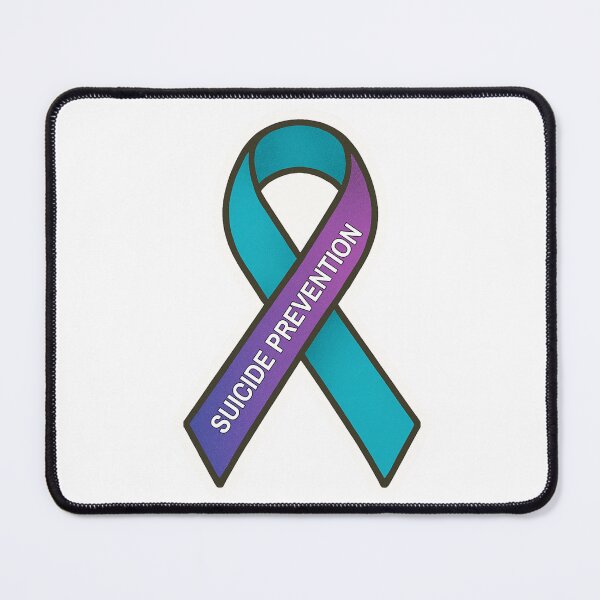 Item preview, Suicide Prevention Ribbon 2 designed and sold by LewpyG.