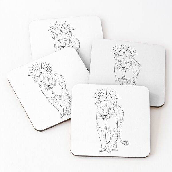 Item preview, Lioness Leo Zodiac Sign designed and sold by sollunadesignns.