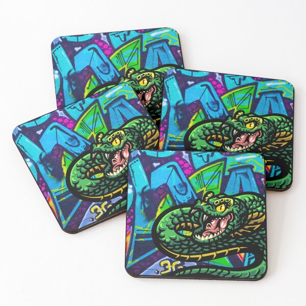 Item preview, Snake Graffiti Street Art designed and sold by HDWStore.