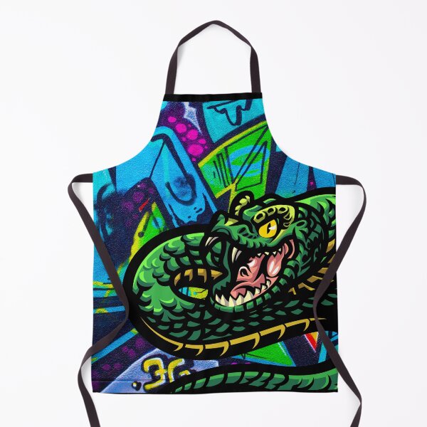 Item preview, Snake Graffiti Street Art designed and sold by HDWStore.