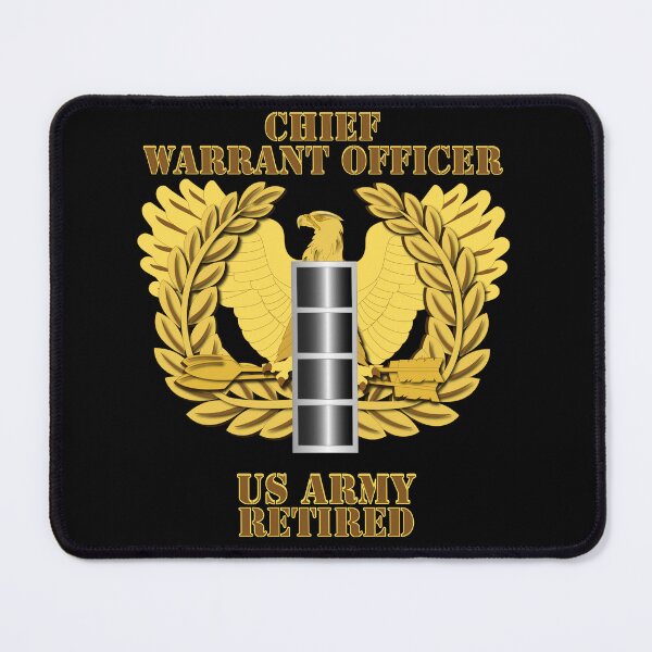 Item preview, Army - Emblem - Warrant Officer - CW4 - Retired designed and sold by Military Insignia Products.