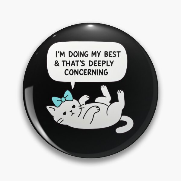 Item preview, PLAYFUL CARTOON CAT WITH A BOW designed and sold by KISHNAY-FASHION.