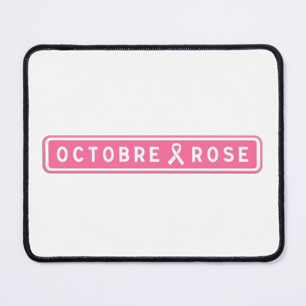 Item preview, Pink October Sign – Breast Cancer Awareness Signage designed and sold by Panneaux et signalisations - NPOITEVIN.