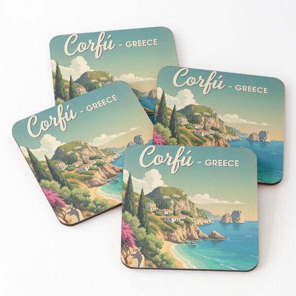 Item preview, Corfu, Greece: The Emerald Isle of the Ionian Sea designed and sold by Alexis Art Collection.