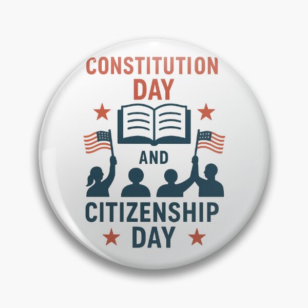 Item preview, Constitution Day Shirt – Celebrate Citizenship Retro Graphic Tee designed and sold by InkognitoPrints.