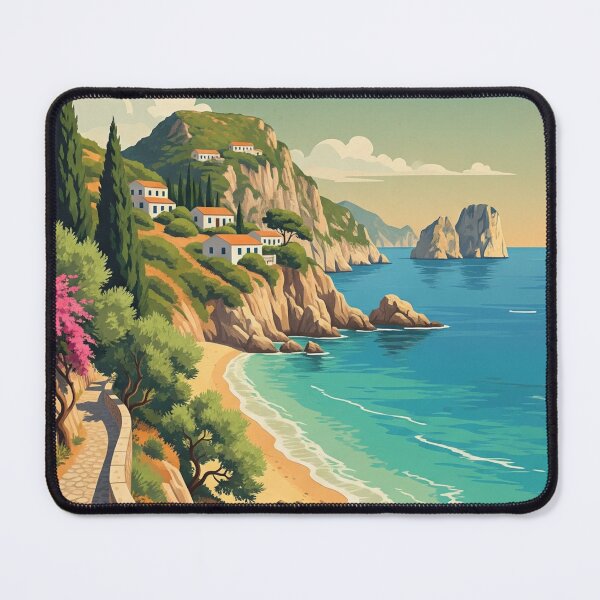 Item preview, Corfu, Greece: The Emerald Isle of the Ionian Sea designed and sold by Alexis Art Collection.
