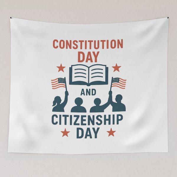 Item preview, Constitution Day Shirt – Celebrate Citizenship Retro Graphic Tee designed and sold by InkognitoPrints.