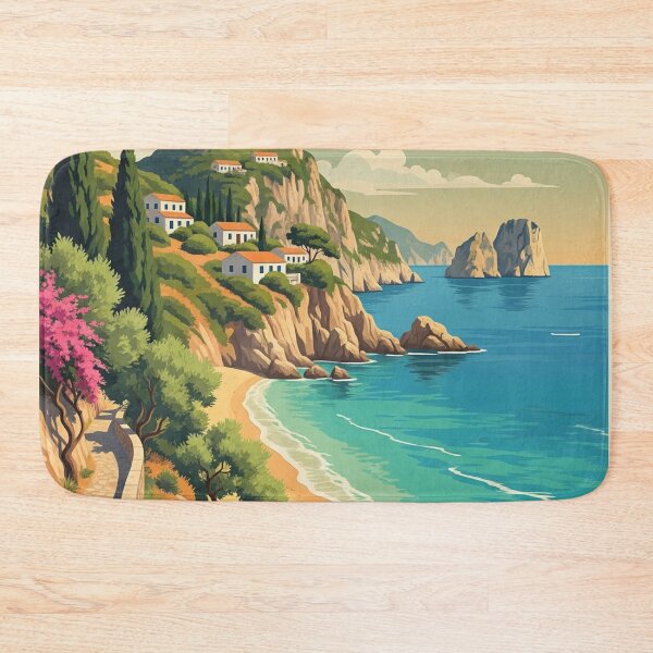 Item preview, Corfu, Greece: The Emerald Isle of the Ionian Sea designed and sold by Alexis Art Collection.