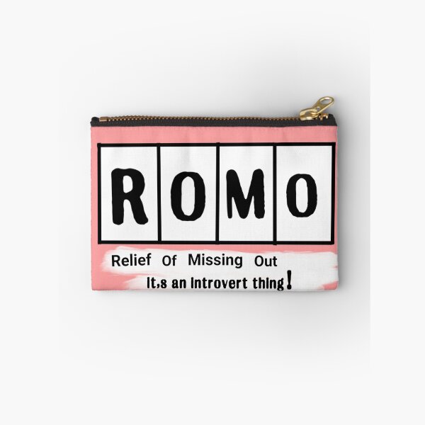 Item preview, ROMO Relief Of Missing Out Introvert Gifts designed and sold by MsArtyCrafts.
