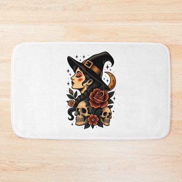 Item preview, Witch Queen of the Night – Neo Traditional Tattoo Style designed and sold by ALITOPRINCE.