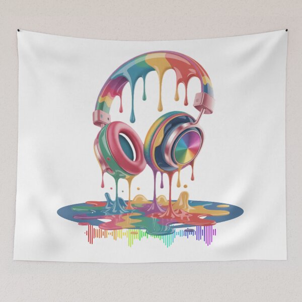 Item preview, Headphone Colorful Colors Classic T-Shirt  designed and sold by freshwear design.