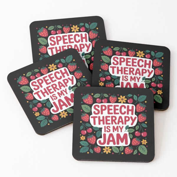 Item preview, Speech Therapy is My Jam SLP Speech Language Pathology designed and sold by BLZART.