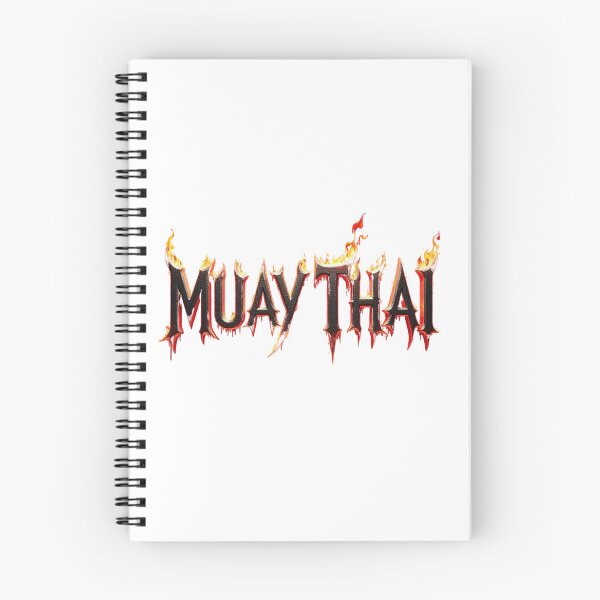 Item preview, Muay Thai Fire Text Logo designed and sold by MUAYTHAI FOREVER.