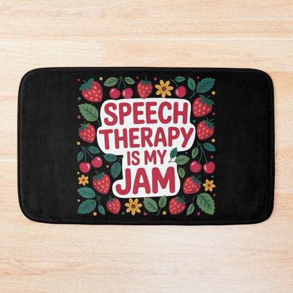Item preview, Speech Therapy is My Jam SLP Speech Language Pathology designed and sold by BLZART.