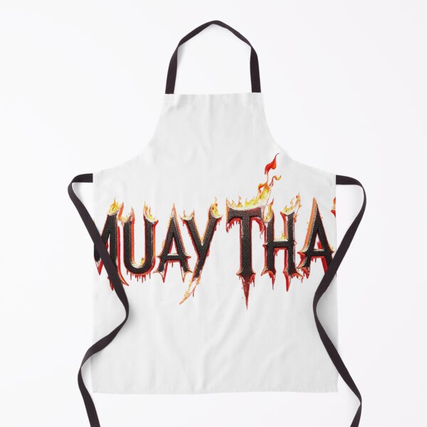 Item preview, Muay Thai Fire Text Logo designed and sold by MUAYTHAI FOREVER.