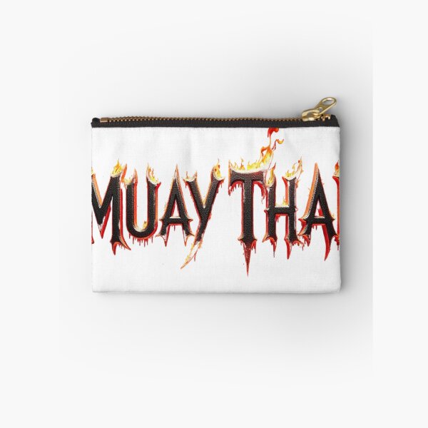 Item preview, Muay Thai Fire Text Logo designed and sold by MUAYTHAI FOREVER.