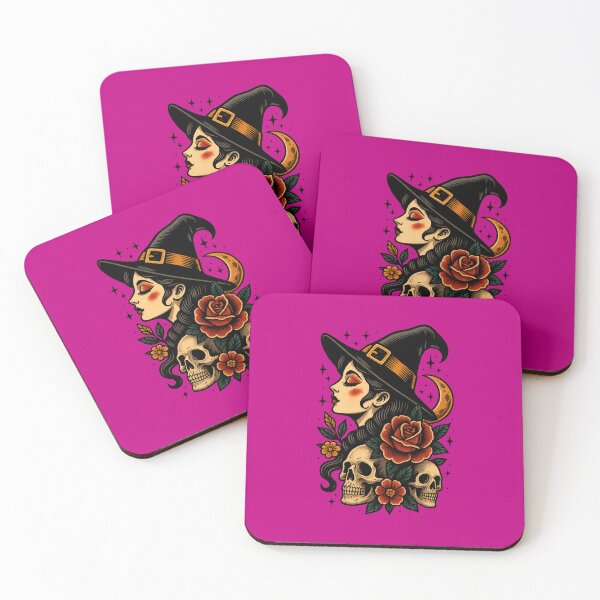 Item preview, Witch Queen of the Night – Neo Traditional Tattoo Style designed and sold by ALITOPRINCE.