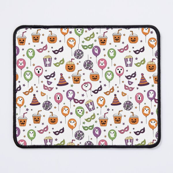 Item preview, Halloween Party Drinks & Balloons Pattern designed and sold by The Classics Freak.