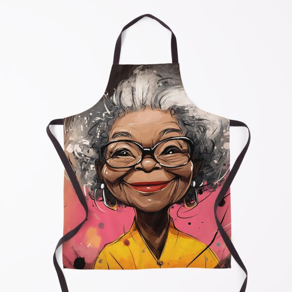 Item preview, Elderly womans bright smile designed and sold by anytka.
