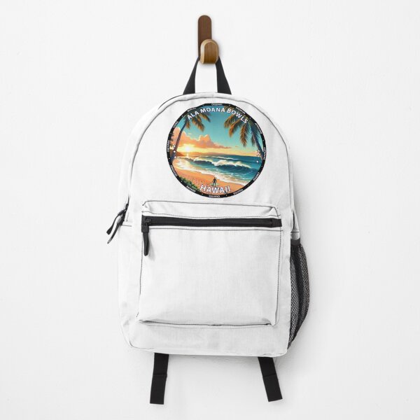 Item preview, Ala Moana Bowls – Hawaii USA - Reef break surfing tropical vibes designed and sold by inkNext.