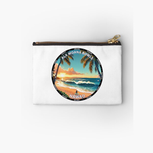 Item preview, Ala Moana Bowls – Hawaii USA - Reef break surfing tropical vibes designed and sold by inkNext.