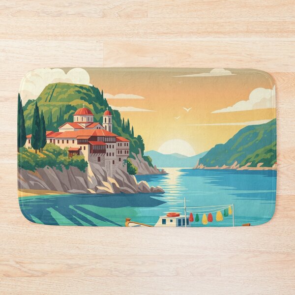 Item preview, Adventure Travel in Corfu: Hiking, Kayaking & Exploration designed and sold by Alexis Art Collection.